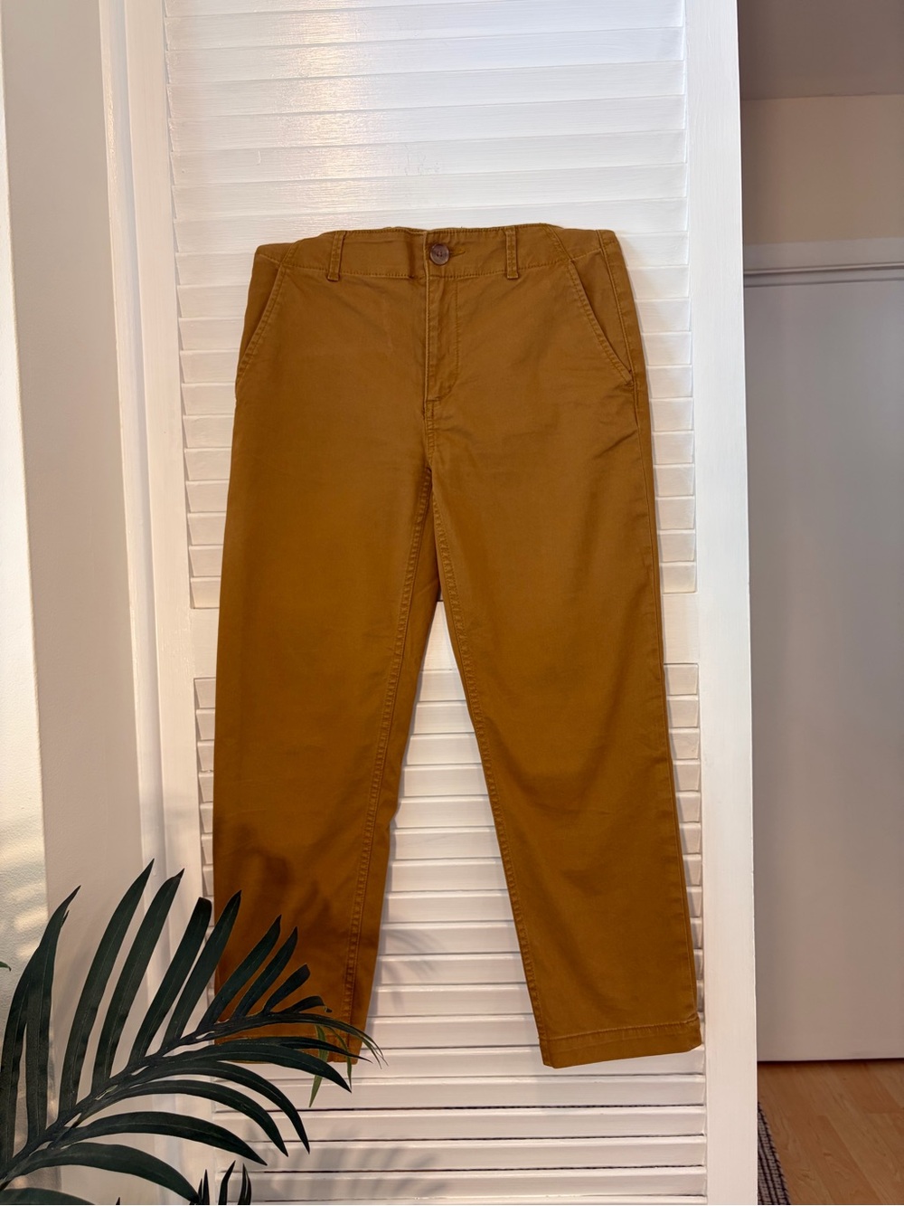 LOFT Women’s Brown Straight Chinos